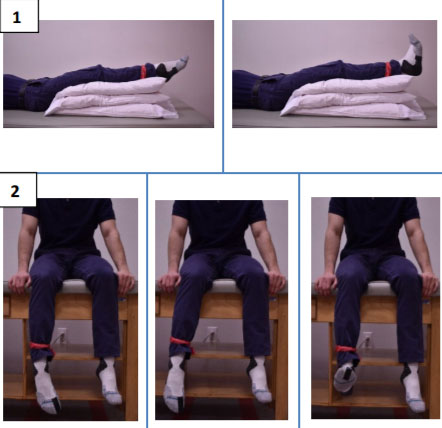 Foot Ankle Strengthening Exercises. Rehabilitation Program.